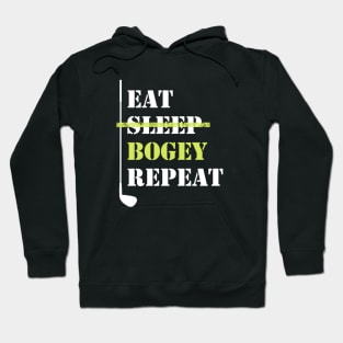 Eat Sleep Bogey Repeat Hoodie